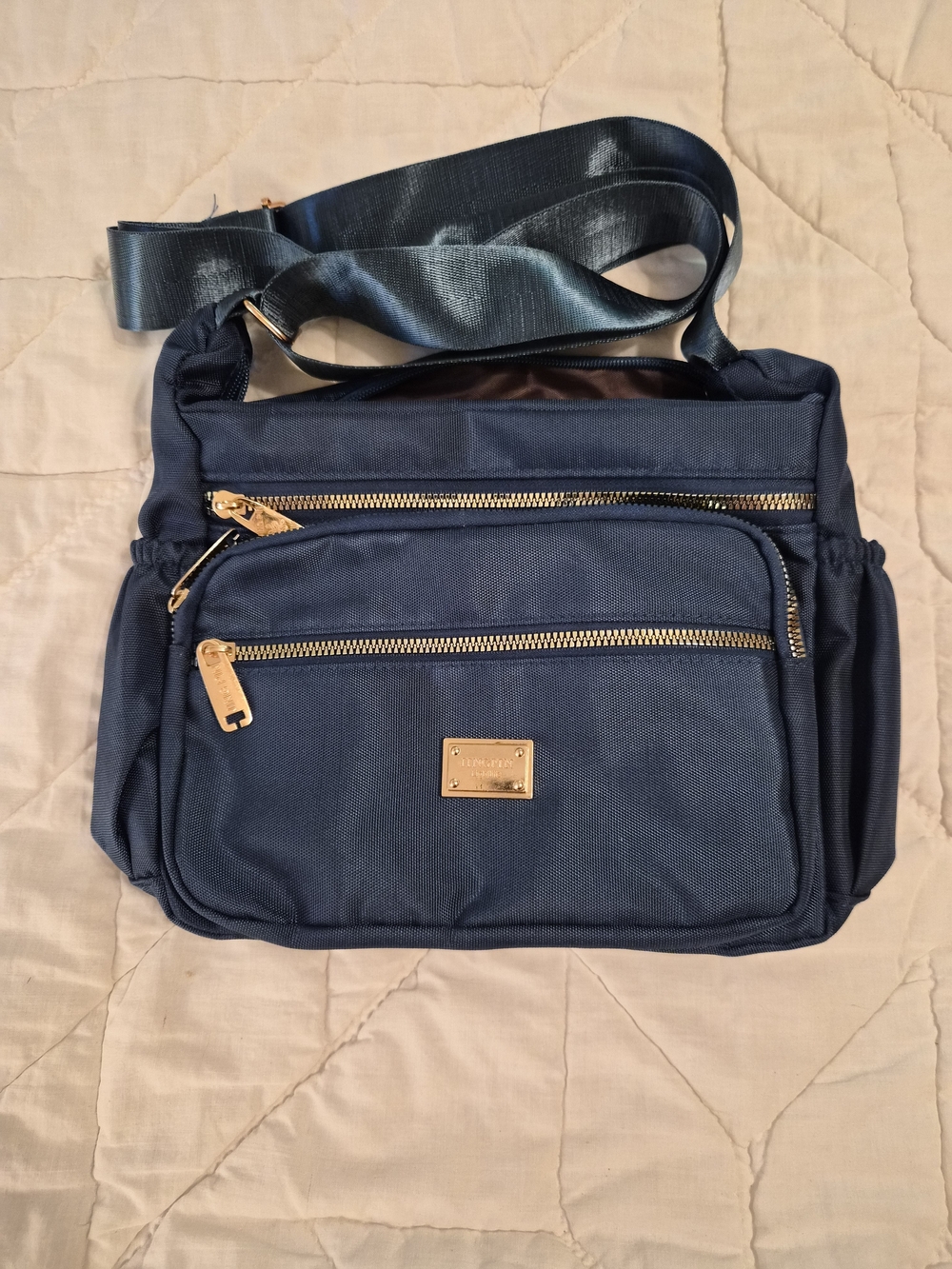 Jingpin Multi Compartment Shoulder/Crossbody Bag